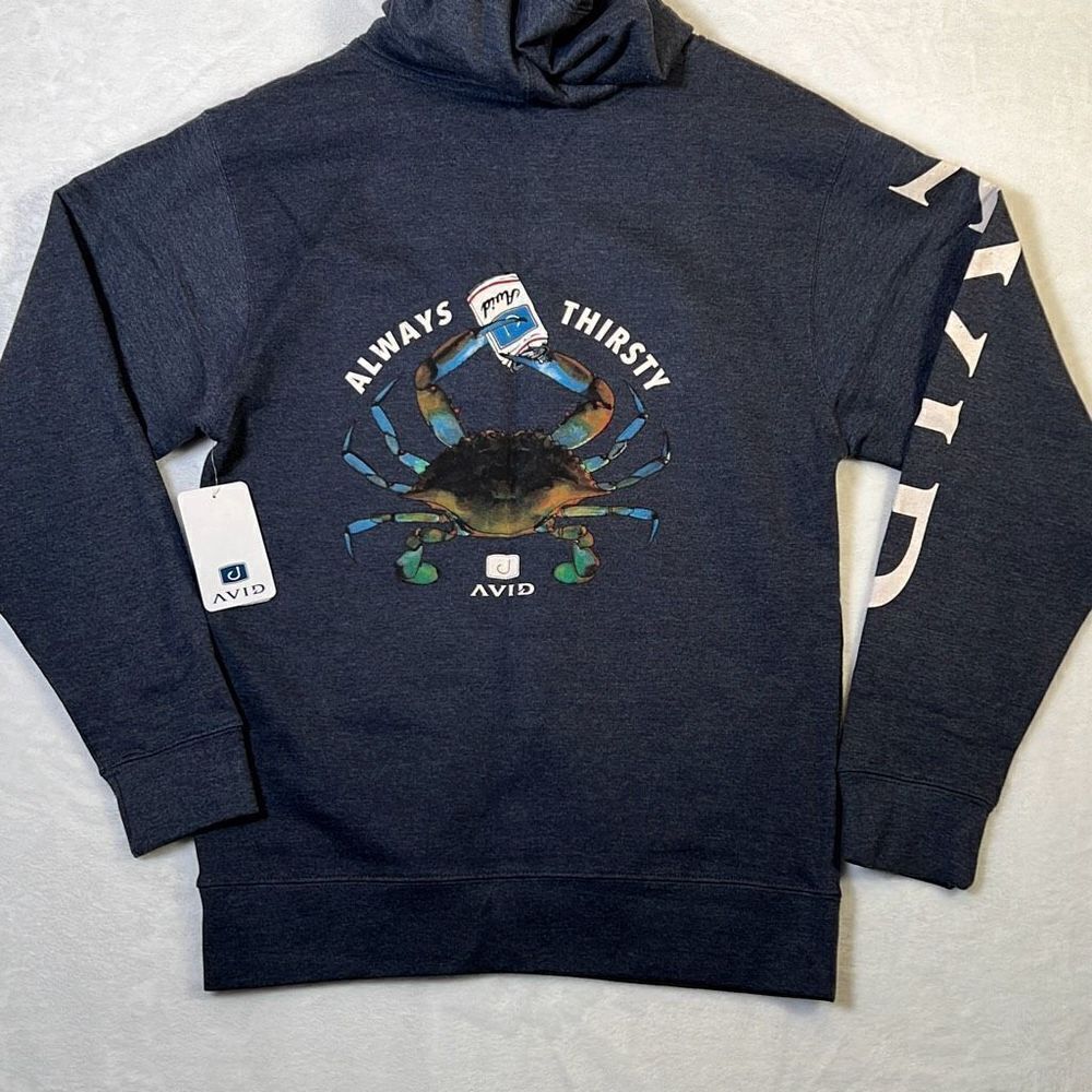 Avid Gear “ Always thirsty hoodie “- NWT- Men Small‎